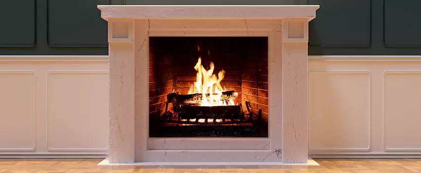 Decorative Electric Fireplace Installation in Merced, California