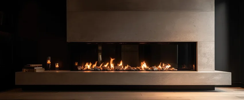 Gas Fireplace Ember Bed Design Services in Merced, California