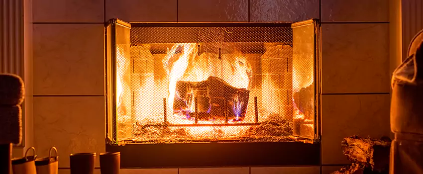 Mendota Hearth Landscape Fireplace Installation in Merced, California