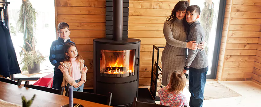 Morso Cast Iron Fireplace Insert Installation in Merced, California