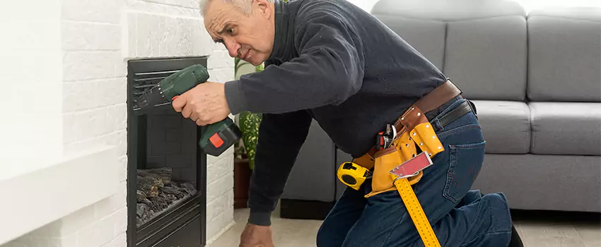 New Indoor Fireplace Installation in Merced, California