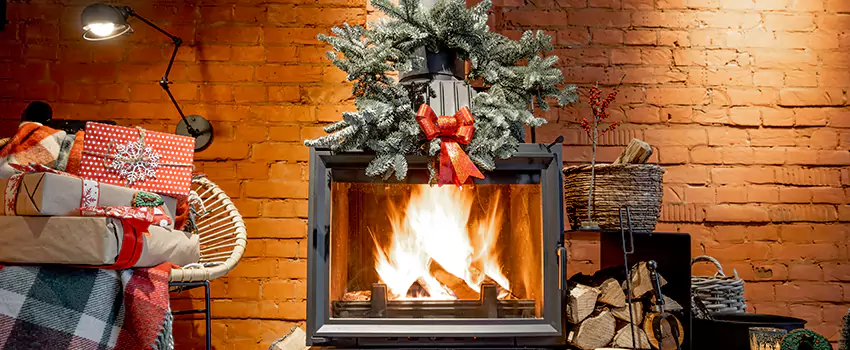 Travis Industries Linear Gas Fireplace Installation in Merced, California