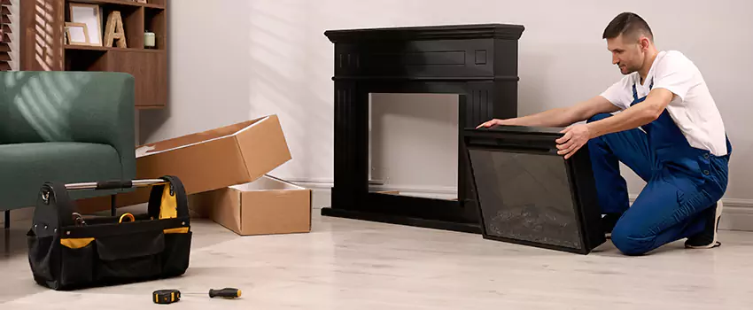 Old Rusted Metal Fireplace Repair And Replacement in Merced, CA